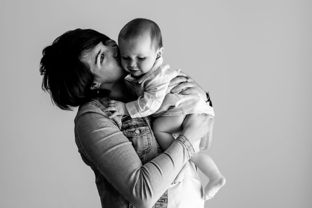 Séance portrait bébé studio 