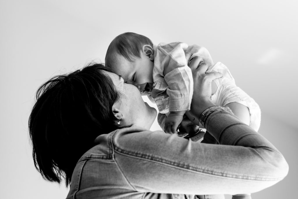 portrait mère fils studio 