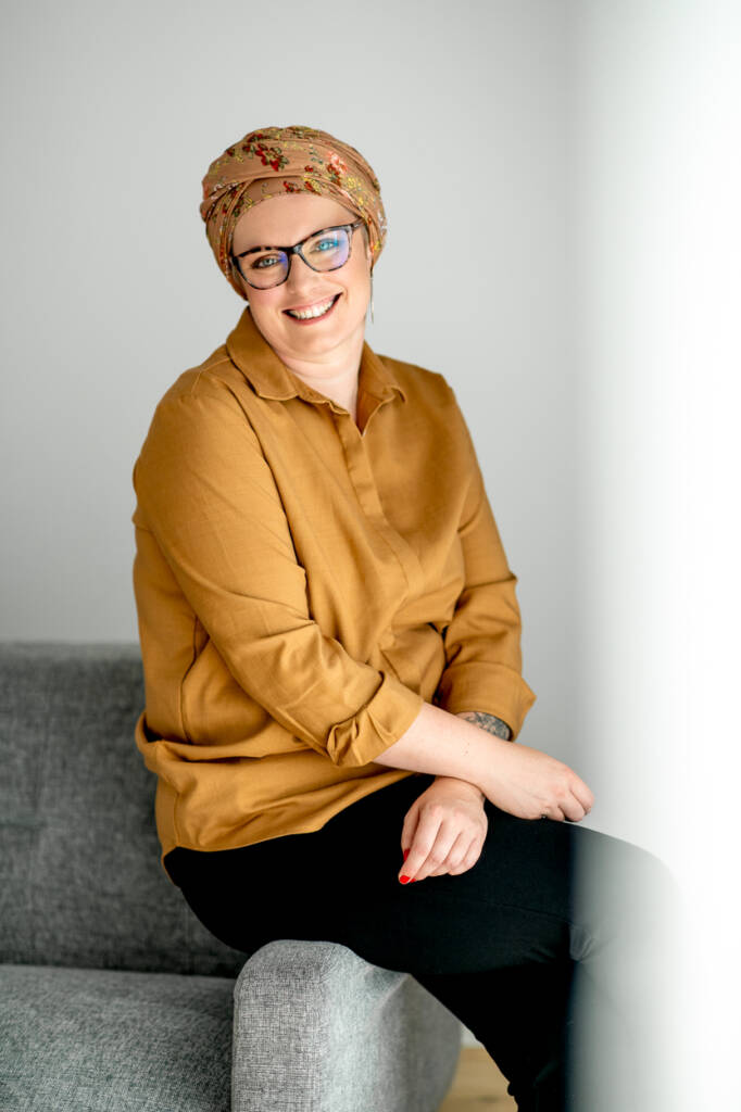 Femme souriante