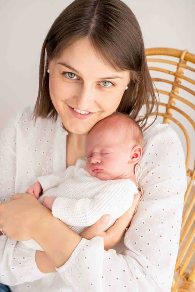 Naissance - séance naissane en studio