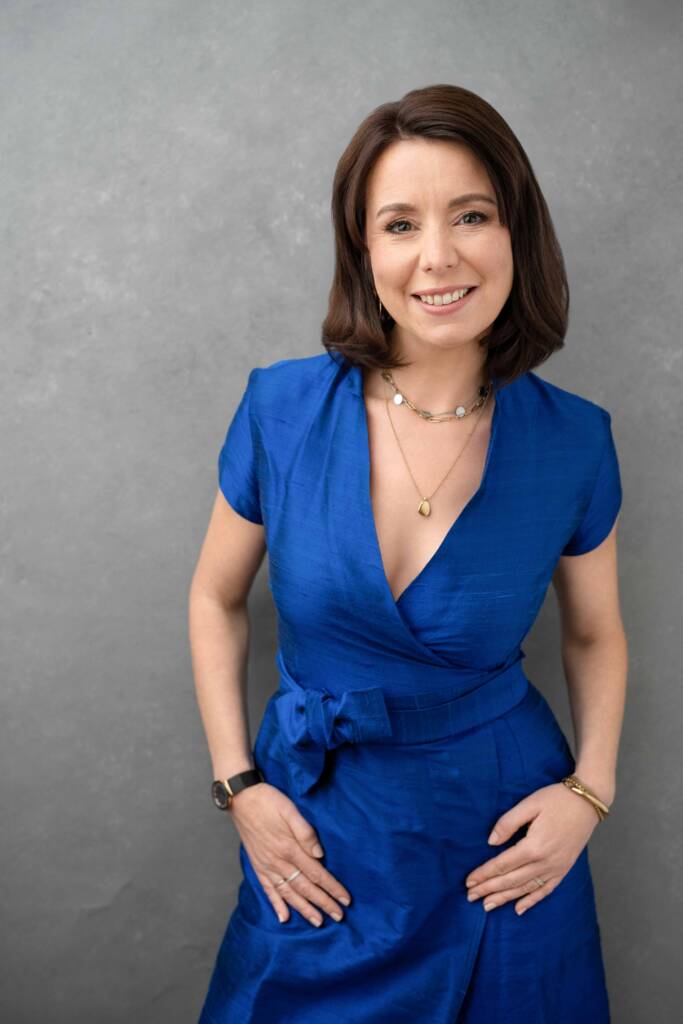 Portrait femme authentique studio