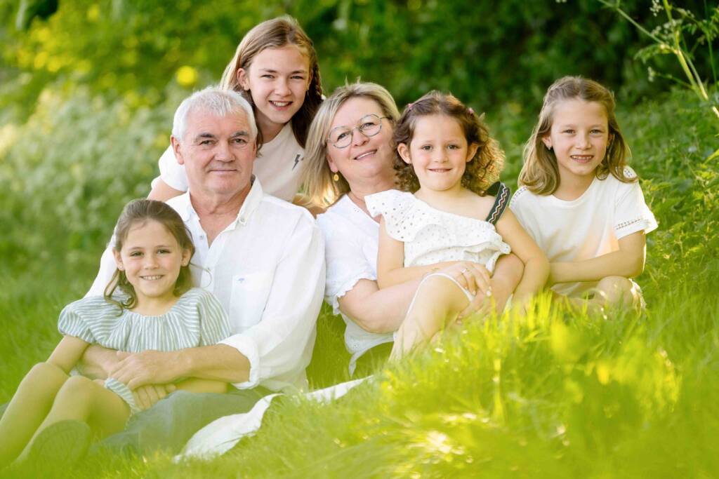 Portrait générations famille Belgique